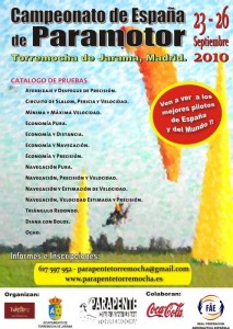 campeonato españa paramotor 2010
