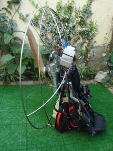 chasis paramotor rothen Solo 210 de Paco Diaz