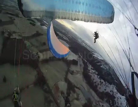 paracaidas emergencia paramotor