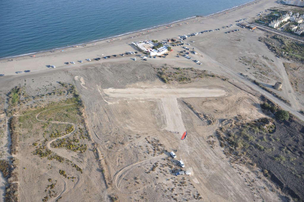 Campo vuelo Club Indalo Paramotor