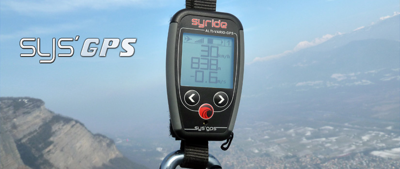 altivario sys'gps de SyRide - paramotor
