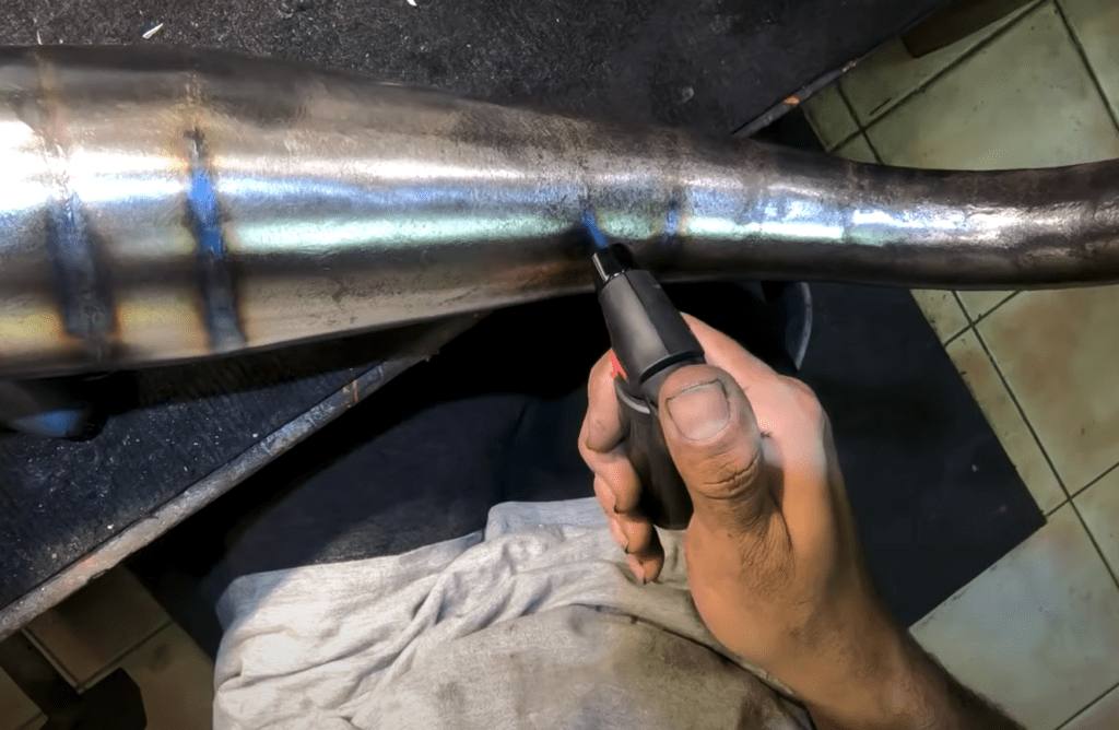 Soplete para la imitación de soldaduras