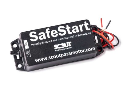 Sistema SafeStart de Scout paramotor.